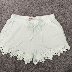 mint green dressy short